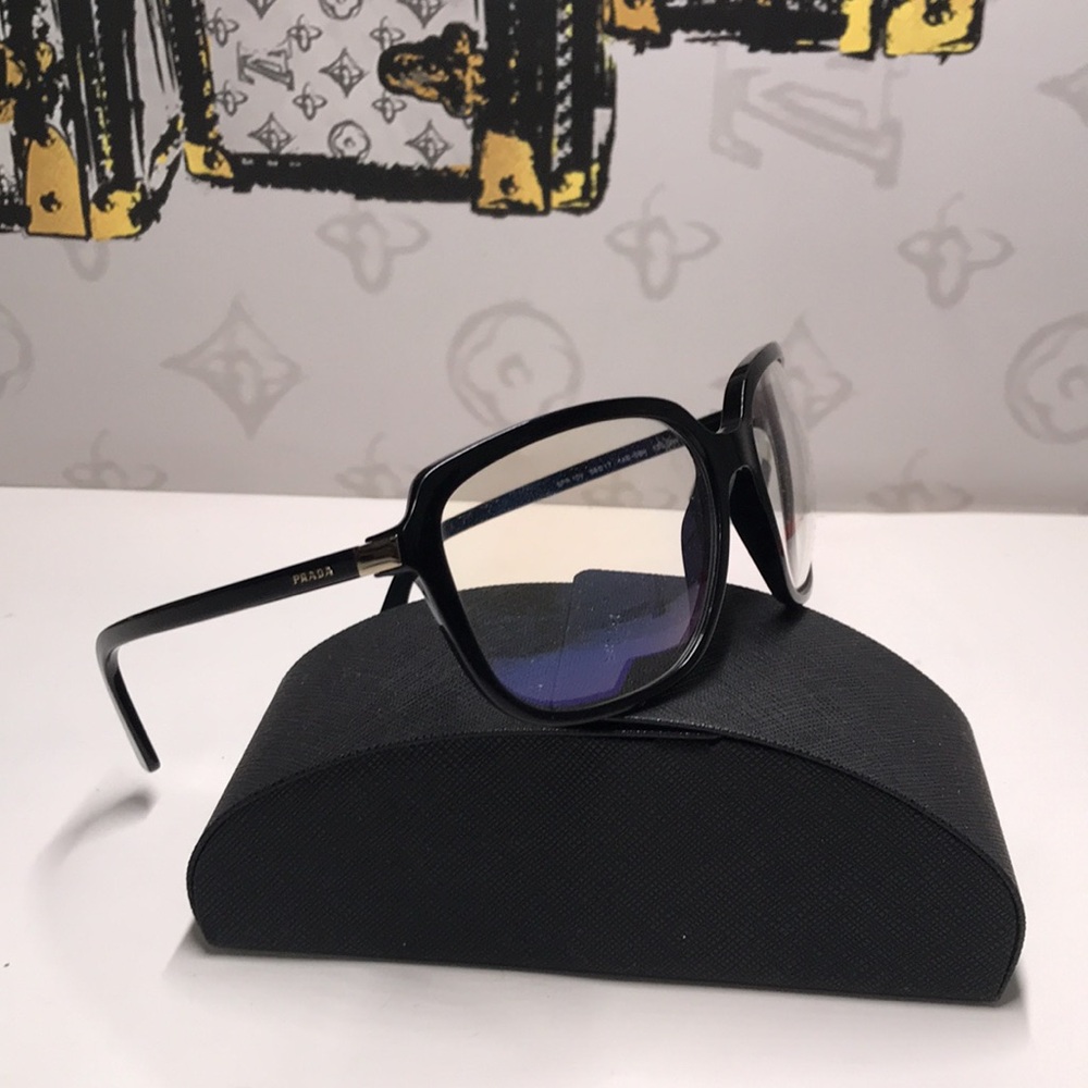 New Authentic Prada SPR 10V 1AB-09H Women’s Fashion Glasses – Black - Picture 13 of 15